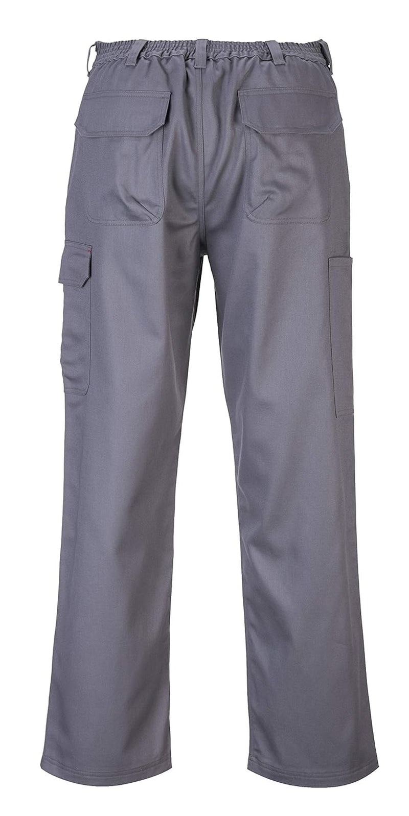BZ31 Mens Safety Cargo Pants in Flame Resistant Bizweld ASTM NFPA, Gray, Larger