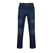 FR54 Mens Durable FR Stretch Denim Safety Jeans Indigo, 36-KarWorkwear
