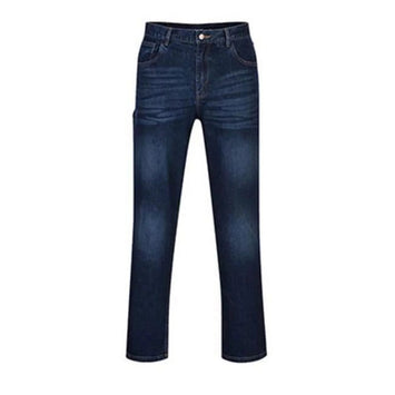 FR54 Mens Durable FR Stretch Denim Safety Jeans Indigo, 36-KarWorkwear