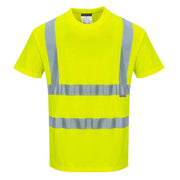 S170 Cotton Comfort Short Sleeve T-Shirt Yellow Tall, Xx-Large