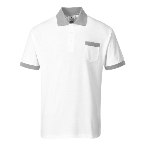 Portwest Painters Pro Polo Poly Cottin Rib Collar Short Sleeve Shirt KS51-KarWorkwear