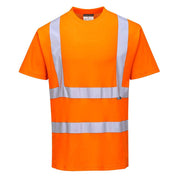 S170 Cotton Comfort Short Sleeve T-Shirt Orange, Medium