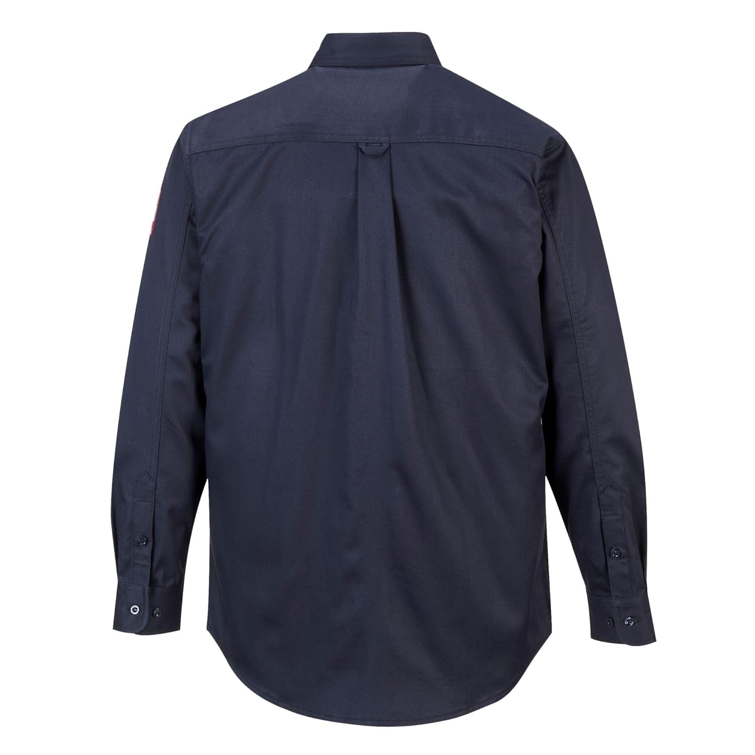 FR89 Fire Resistant Safety Work Shirt in FR Bizflame 88/12 ASTM NFPA, Navy, Large
