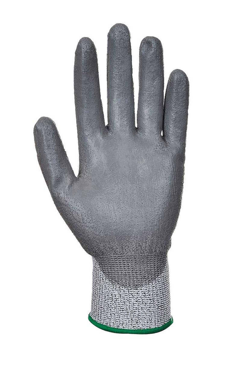 MR Cut PU Palm Glove Safety Work Wear Protective Gloves Resistant Coated ANSI 105, Medium
