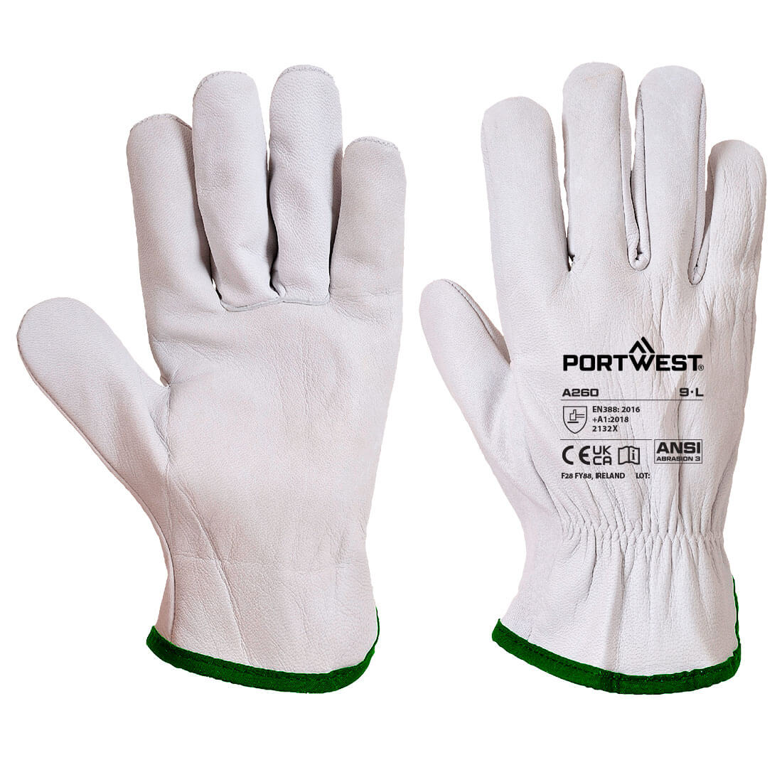 Leather Driver 115 Goat Grain Glove (6-Pack)