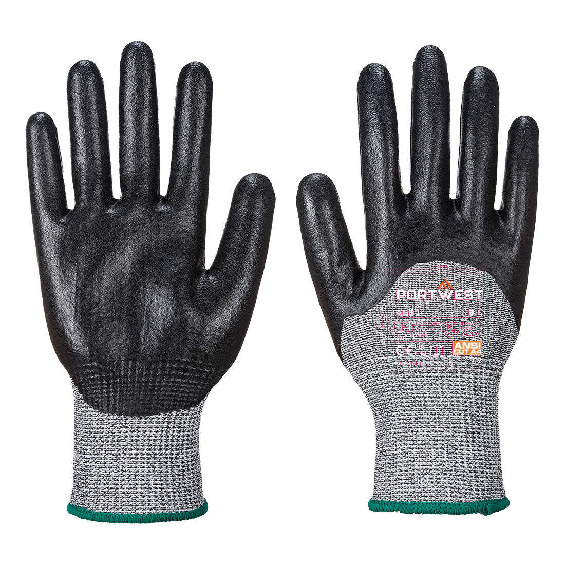 Cut D13 3/4 Nitrile Foam Glove A4