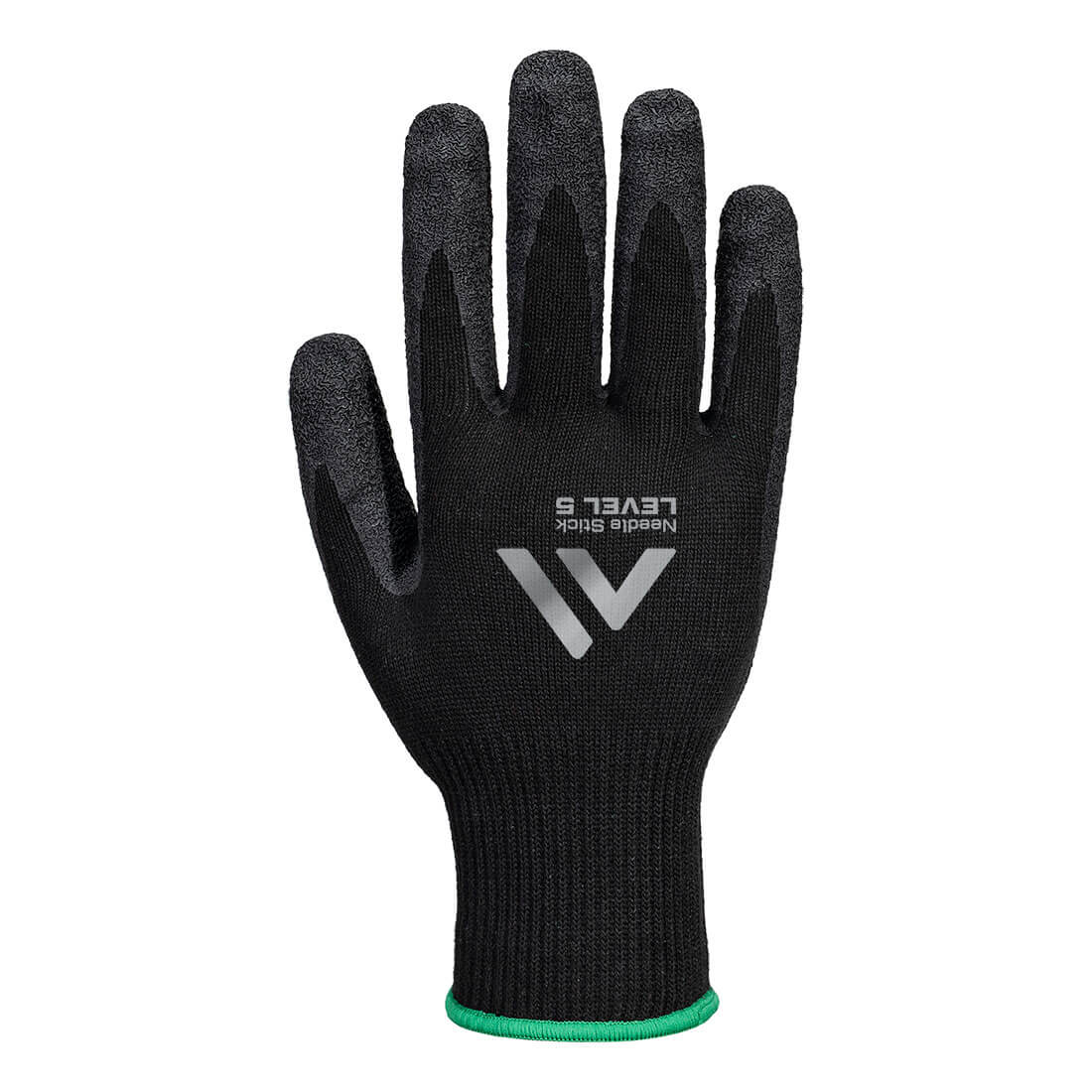 Needle Resistant F10 Latex Crinkle Glove A9