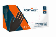 Portwest Orange HD Disposable Gloves
