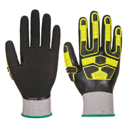 Impact D18 Nitrile Sandy TPR Waterproof Glove A5