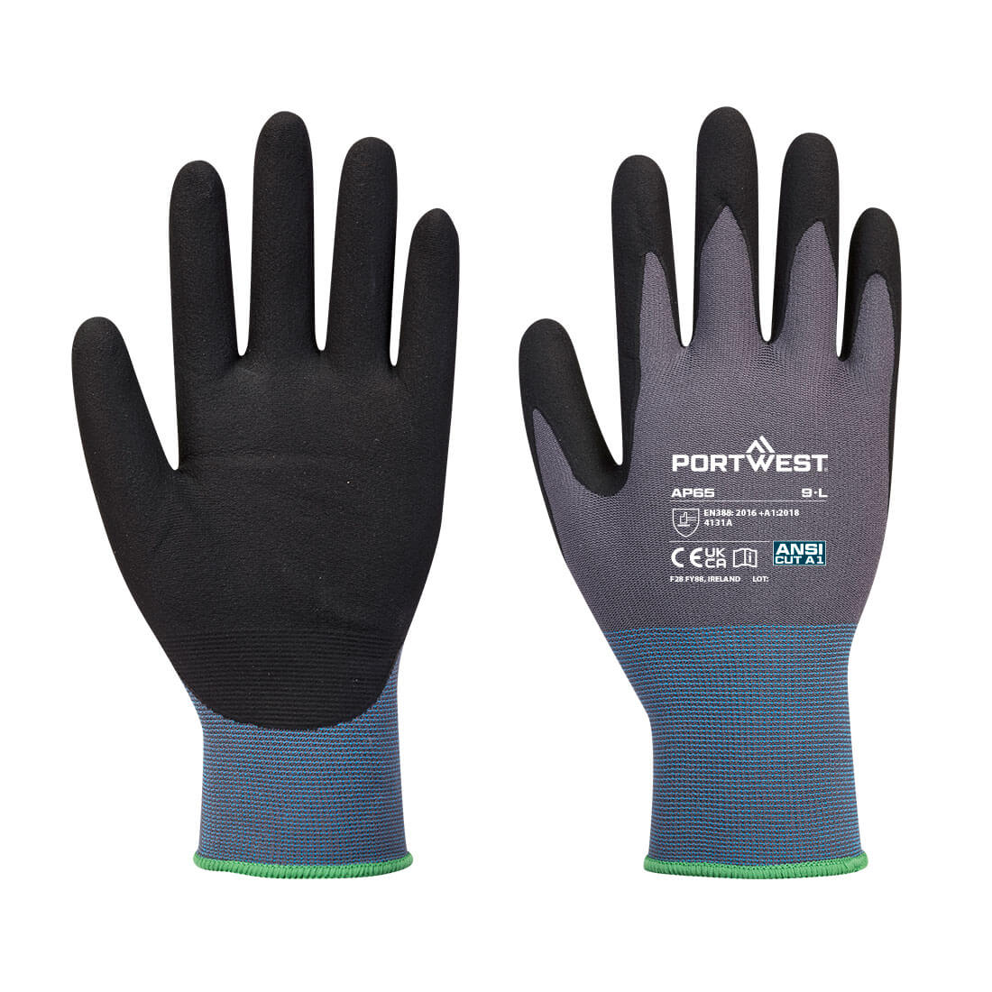 Grip 15 Nitrile Foam Texpel Glove (6-Pack)