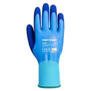 Grip 13 Latex Foam Aqua Glove (6-Pack)