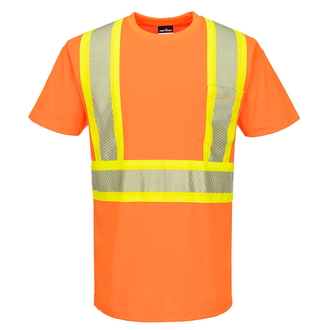 Hi-Vis X Back T-Shirt S/S