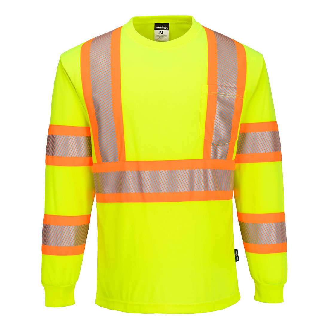 Hi-Vis X Back T-Shirt L/S