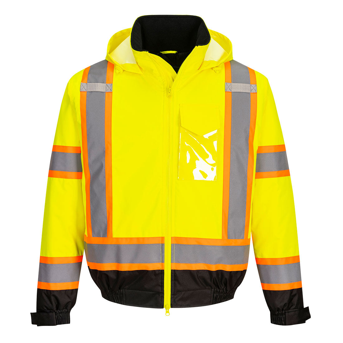 Hi-Vis X Back Winter Bomber Jacket