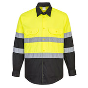 Hi-Vis Contrast Shirt L/S