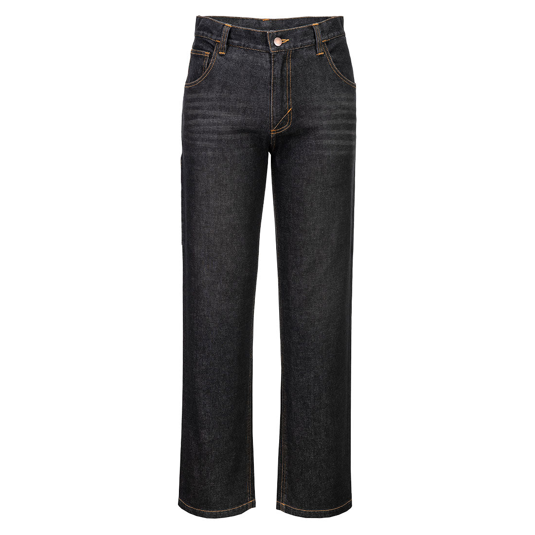Portwest Mens Durable FR Stretch Denim Safety Jeans Indigo FR54
