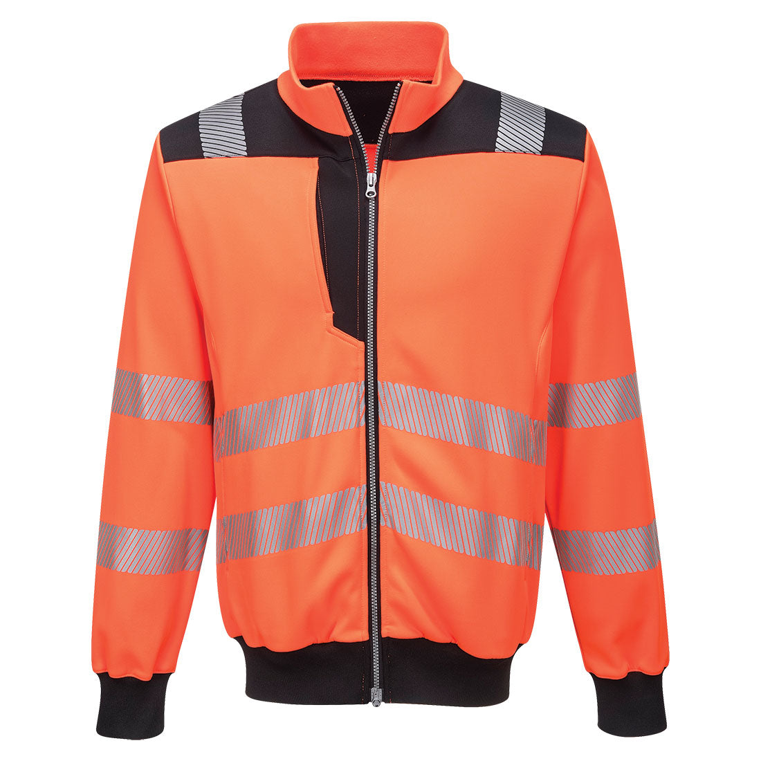 PW3 Hi-Vis Zipped Sweatshirt