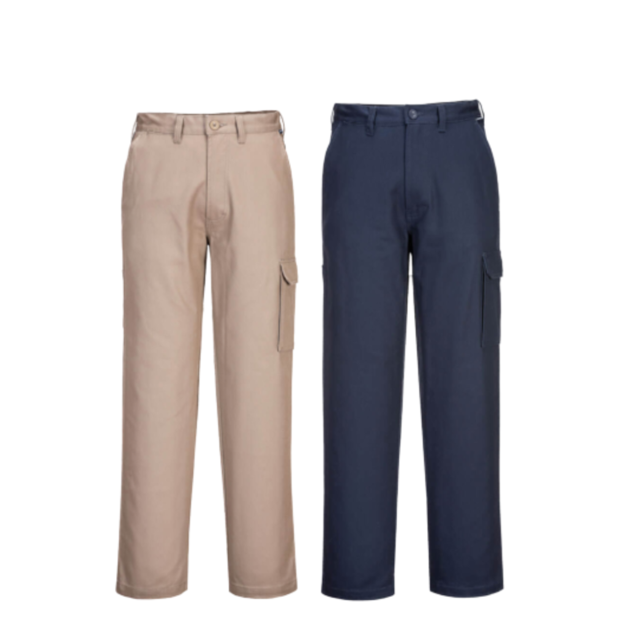Portwest Mens Prime Mover Cargo Pant Work Cotton Drill Tough Job Pants MP700-KarWorkwear