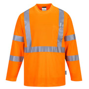 Hi-Vis Pocket T-Shirt L/S