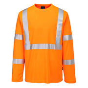 Hi-Vis Pocketless T-Shirt L/S