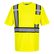 Detroit Hi-Vis Contrast Tape T-Shirt S/S
