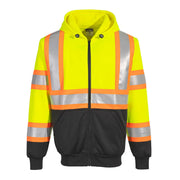 Kansas Hi-Vis Contrast Tape Zipped Hoodie