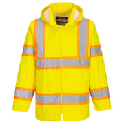 Hi-Vis Contrast Tape Rain Traffic Jacket