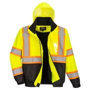 Hi-Vis 2-in-1 Contrast Bomber Jacket