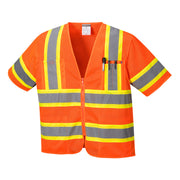 Augusta Hi-Vis Contrast Mesh Executive Vest S/S