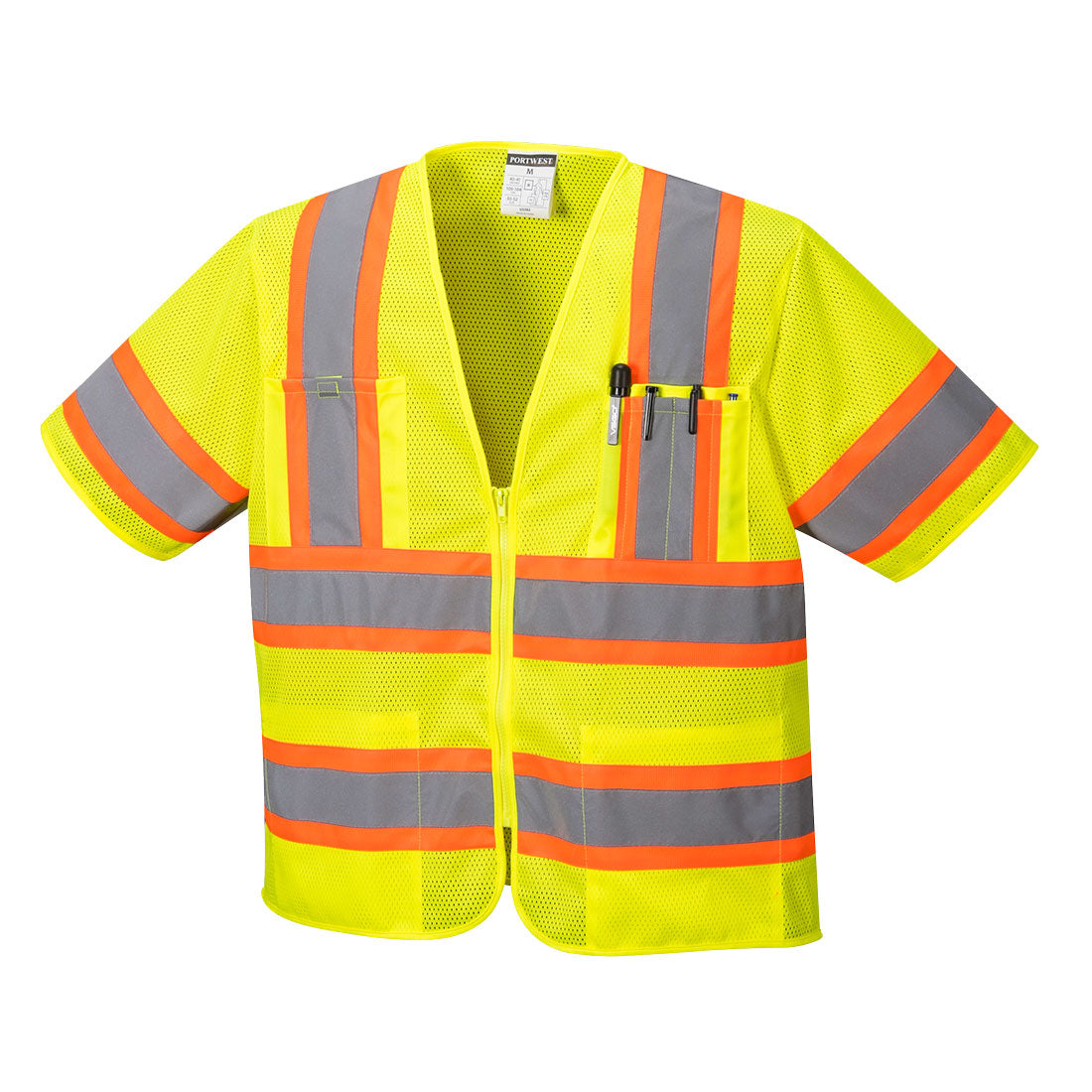 Augusta Hi-Vis Contrast Mesh Executive Vest S/S