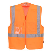 Hi-Vis X Back Vest