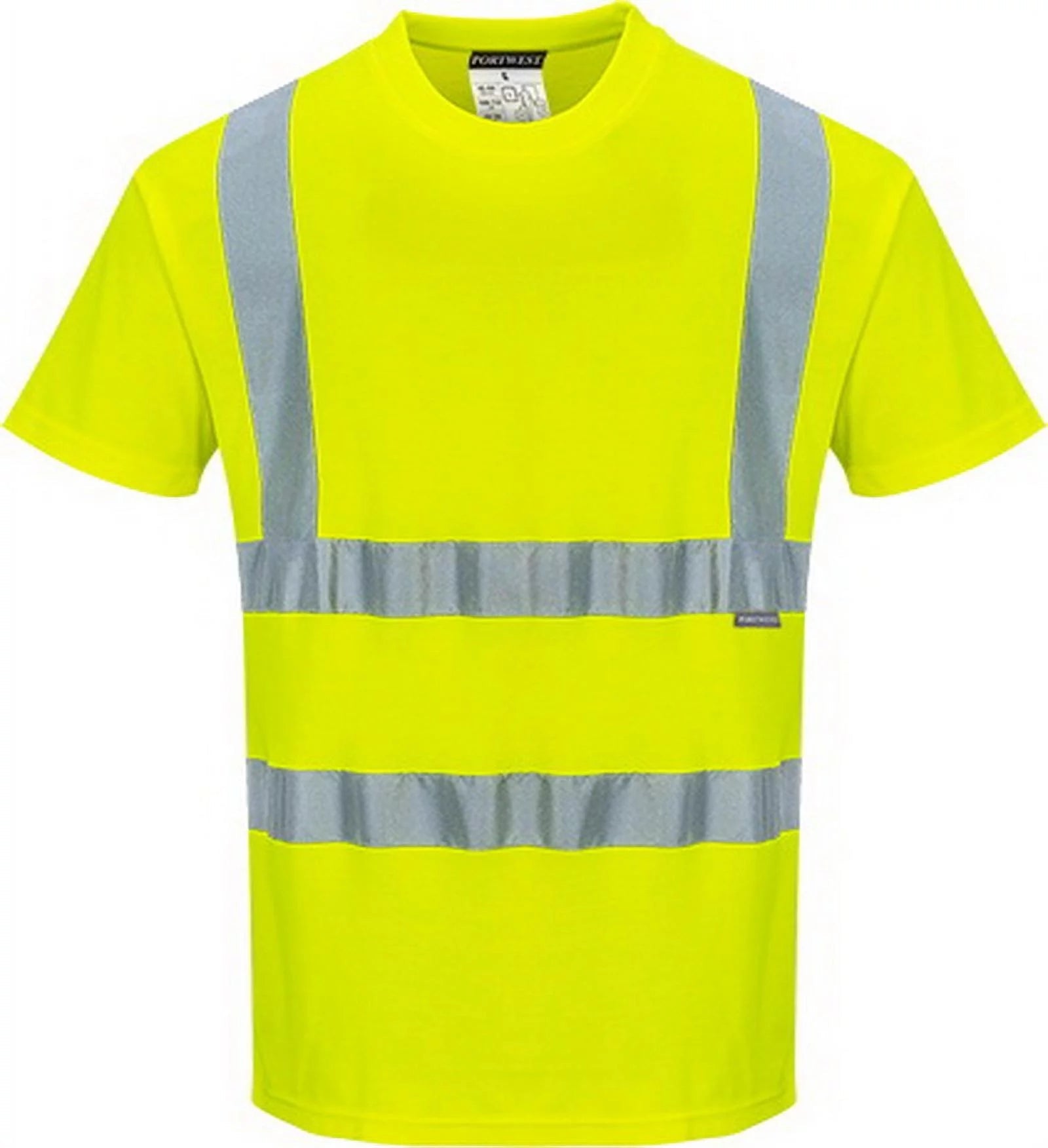 S170 Cotton Comfort Short Sleeve T-Shirt Yellow Tall, X-Large-KarWorkwear