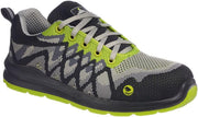 FC08 Comfort Compositelite Eco Safety Sneakers for Men S1P Black/Yellow, 10
