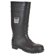 FW95 Total Safety PVC Waterproof Boot with Protective Steel Toecap ASTM, 10