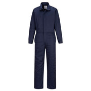 FR505 Men'S FR Coveralls - Bizflame 88/12 Flame Resistant Safety Workwear Coveralls Navy, X-Large