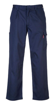 BZ31 Mens Safety Cargo Pants in Flame Resistant Bizweld ASTM NFPA, Navy, Larger